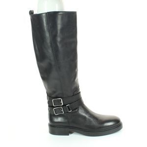 Sam Edelman Womens Black Fashion Boots Size 7.5 Medium (B, M)